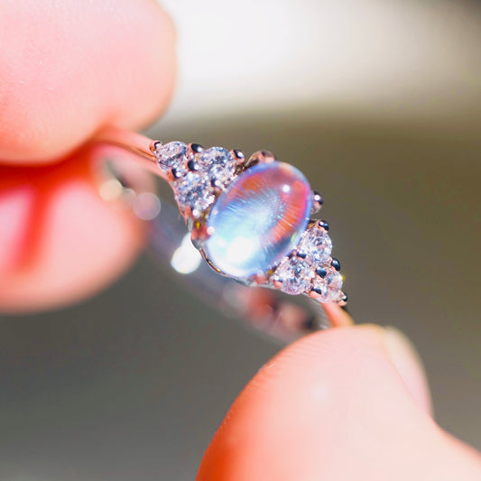 Blue gemstone ring for STAR WISH blue zircon jewelry meaning guide