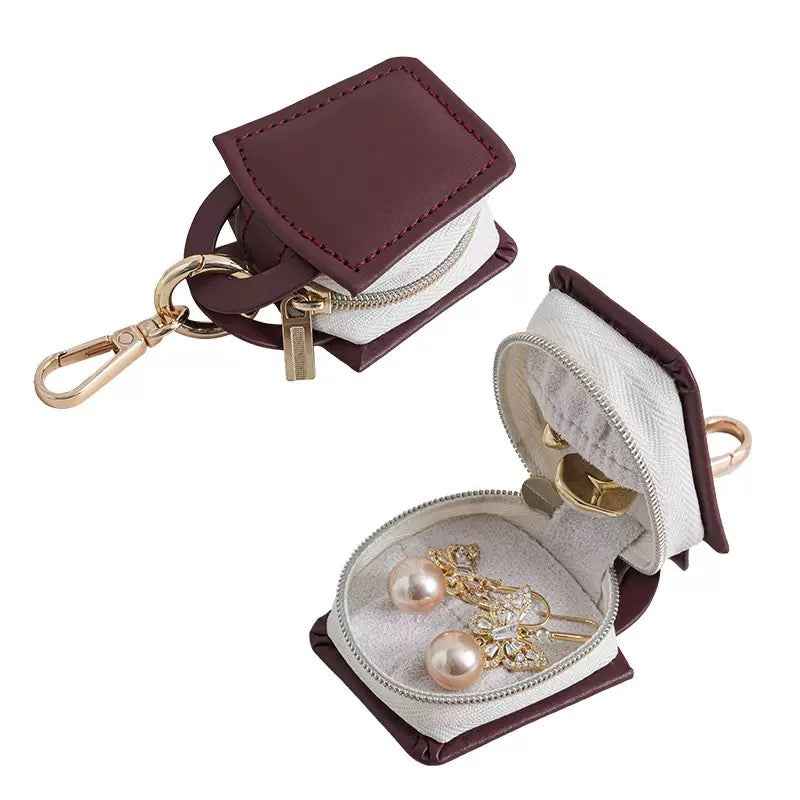 Trapezoid Mini Jewelry Pouch