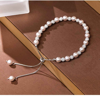 Manta Rose Pearl Bracelet