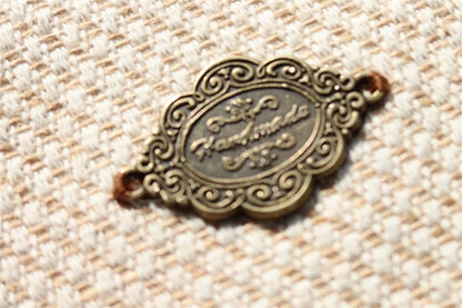 Nature lace journal and fabric cover detail 11