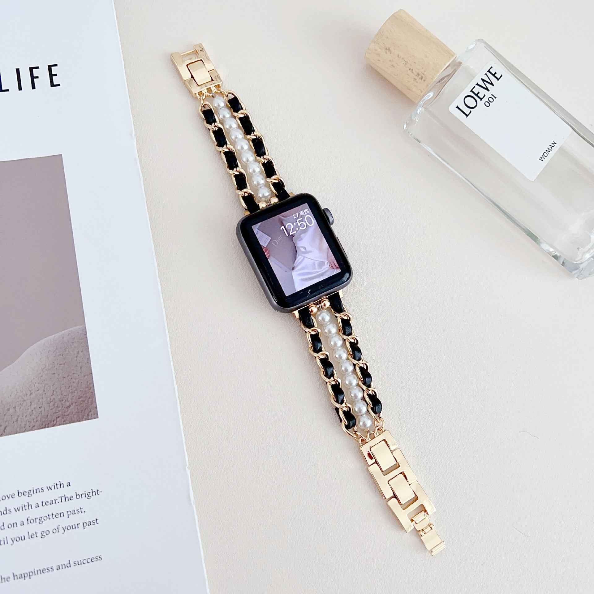 Pearl Chain Apple Watch Band