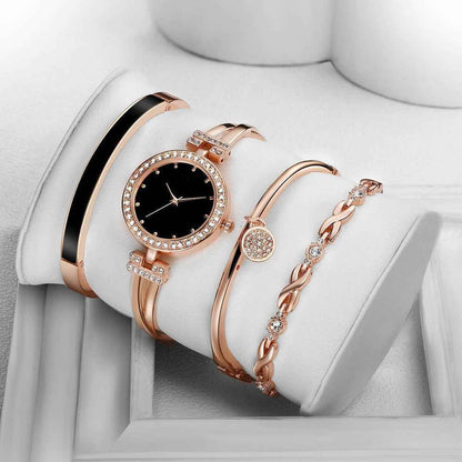 Jewelry Bracelet Watch Set