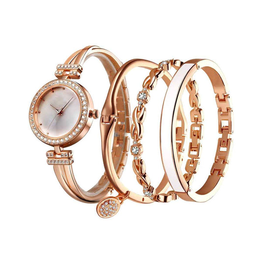 Jewelry Bracelet Watch Set
