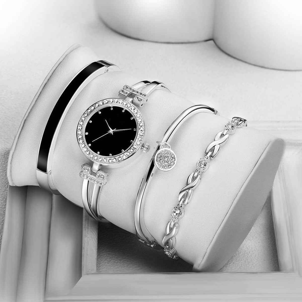 Jewelry Bracelet Watch Set