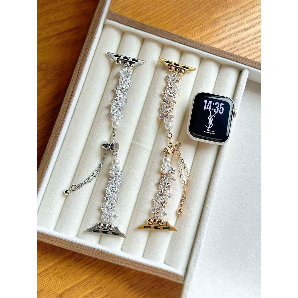 Zircon Star Pearl Apple Watch Band